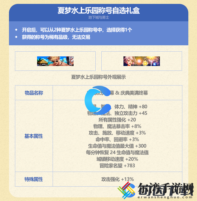 DNF地下城与勇士庆典欢乐序幕称号属性介绍 技能搭配与连招的最佳实践