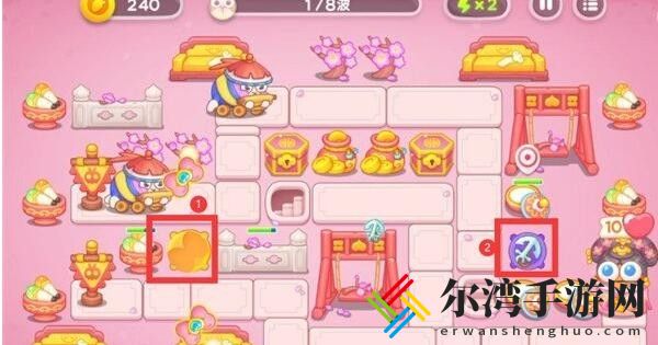 保卫萝卜4秋妃传第4关怎么过