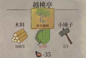江南百景图越桃亭怎么修复好 越桃亭修复方法分享