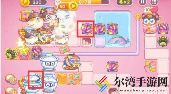 保卫萝卜4秋妃传第3关怎么过