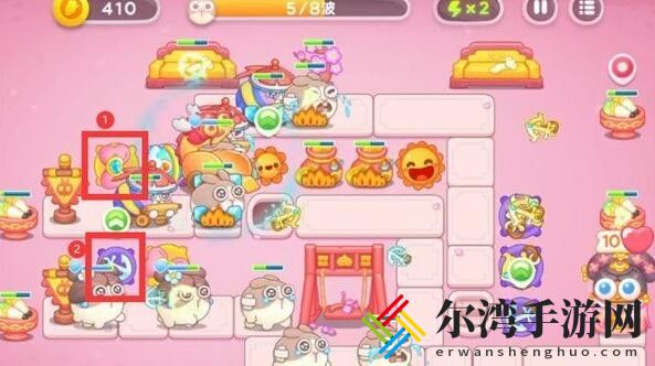 保卫萝卜4秋妃传第4关怎么过