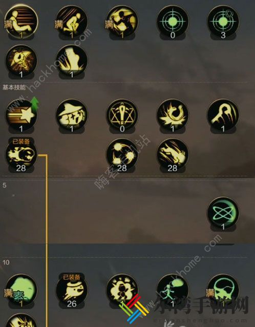 DNF手游元素师刷图加点攻略 暴力刷图技能加点图一览