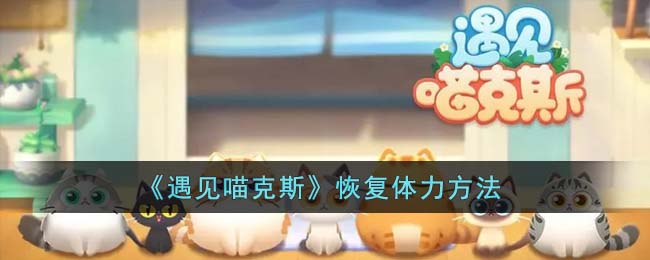 遇见喵克斯怎么恢复体力