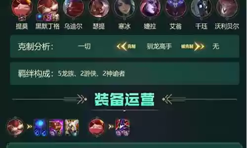 云顶下棋匹配阵容搭配:隐藏任务快速完成技巧