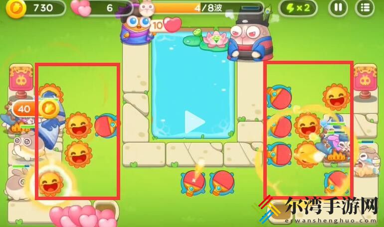 保卫萝卜4七夕鹊桥会关卡12怎么过