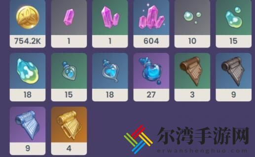 原神灰河渡手突破材料需要什么