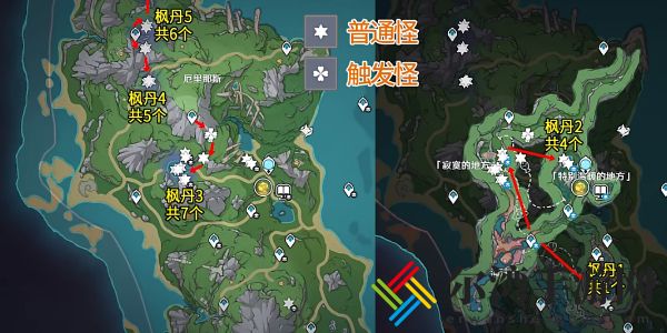 原神隙间之核收集攻略