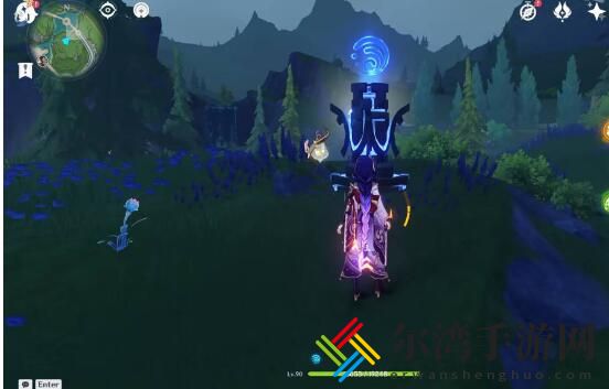 原神露景泉水元素方碑怎么解密