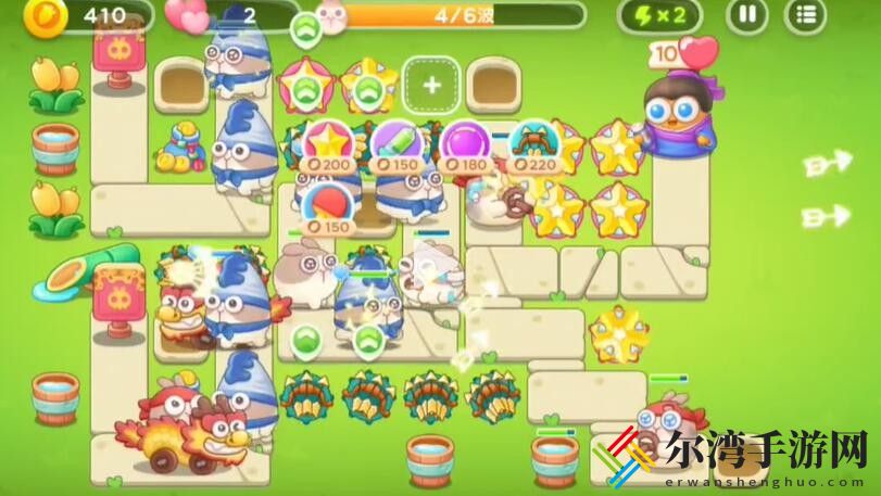 保卫萝卜4七夕鹊桥会关卡6怎么过