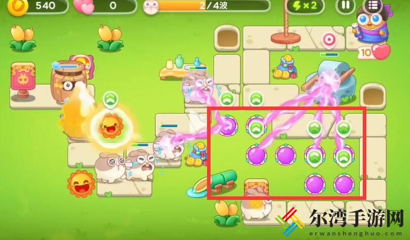 保卫萝卜4七夕鹊桥会关卡5怎么过