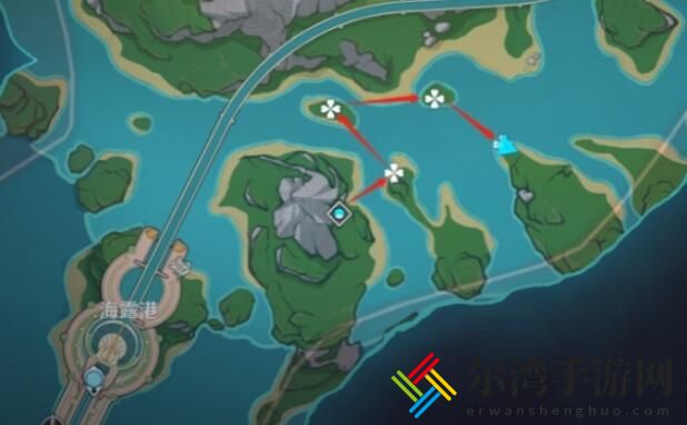 原神海露花怎么采集